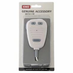 Cheapest 🔥 GME MC511W Microphone For GX600AW VHF Radio White ❤️