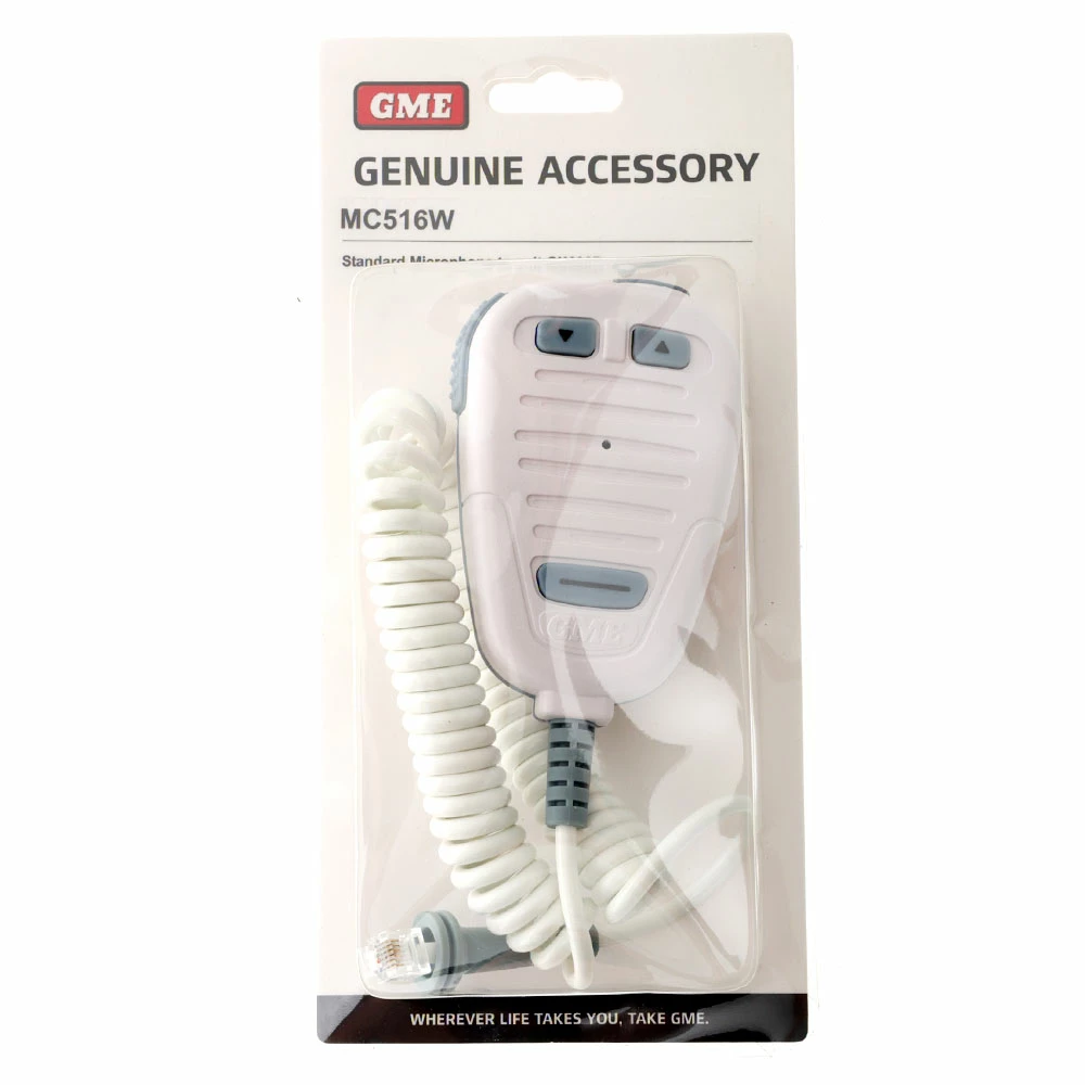 Best Pirce โค๏ธ GME MC516W IPX7 Microphone White ๐คฉ