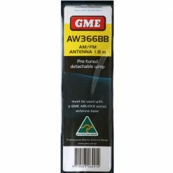 Best Sale 🎉 GME AW366BB AM/FM 1.8m Detachable Whip Black ✔️
