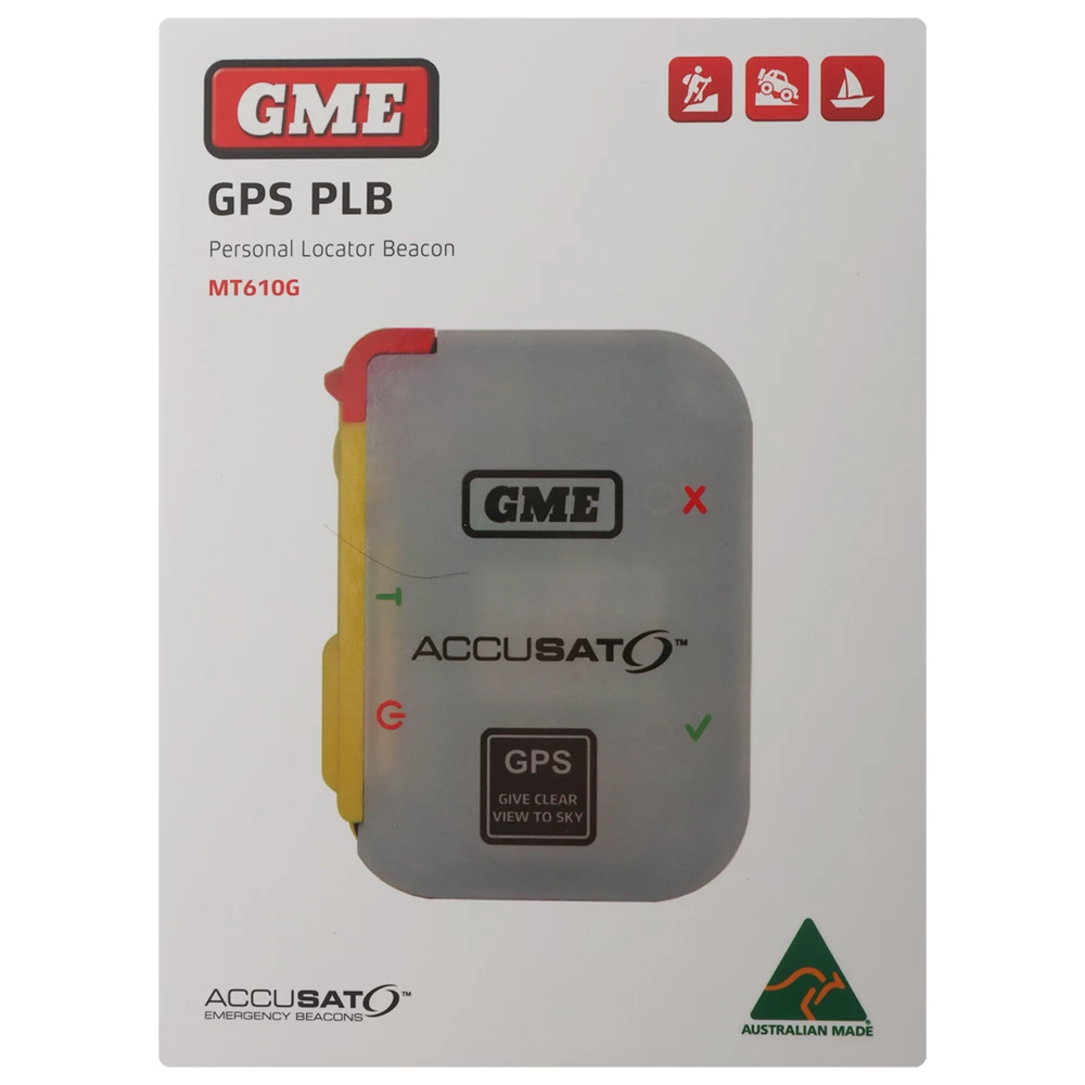 Flash Sale π GME MT610G PLB With GPS - NZ Coded π
