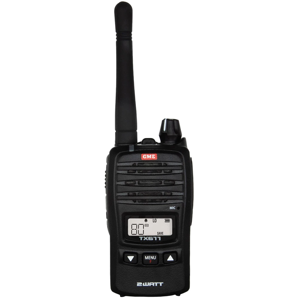 Promo โ๏ธ GME TX677TP Handheld UHF CB Radio Twin Pack 2W ๐ฅฐ - Image 2
